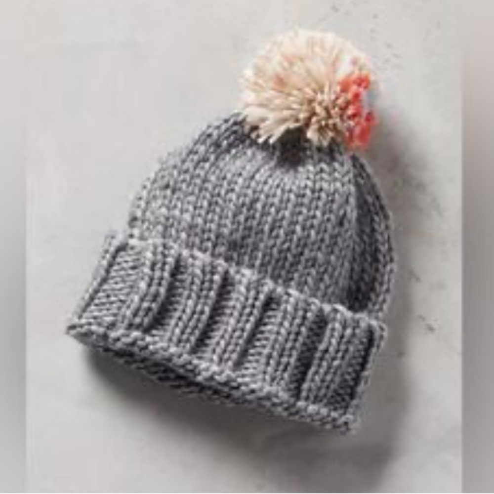 Anthropologie hat and mittens